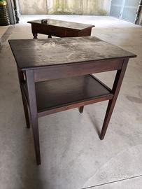 Etagere/ tavolinetto  in legno primo 900