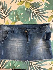 Mini gonna jeans