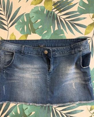 Mini gonna jeans