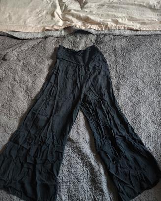 Pantalone nero estivo taglia S marca Tezenis