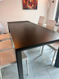 tavolo legno design mobilificio Riccelli 