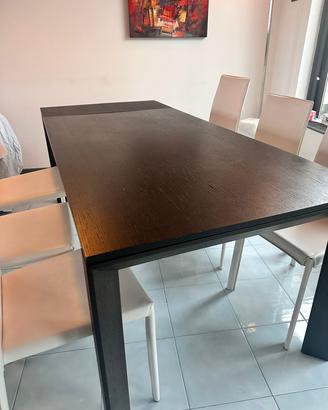 tavolo legno design mobilificio Riccelli 