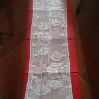 Runner da tavolo uncinetto cotone