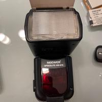 Flash Speedlite TTL NW-670 per Canon + Trigger