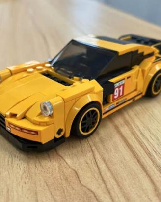 Lego compatibile Porche gialla