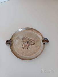 Posacenere vintage argento 800