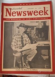 riviste americana originale Newsweek anno 1946