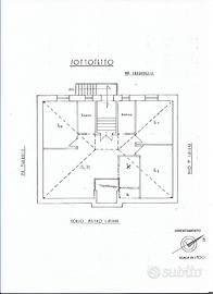 Piano mansardato di 150 mq