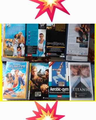  12 videocassette Walt Disney e vari