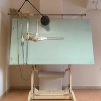 Tavolo da disegno Bieffe con tecnigrafo Zucor