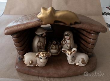 Presepe Thun classico completo di capanna