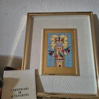 Quadro "idolo" di Ibrahim Kodra