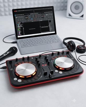 Consolle Pioneer +  Cuffie e Microfono 
