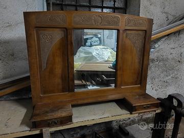 comò con specchiera fatti a mano