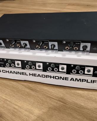 Millenium HP4 Amplificatore rack per cuffie 4 cana