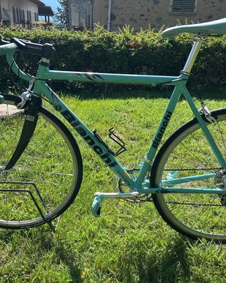 Bici Bianchi da corsa, made in Italy, anno 2005