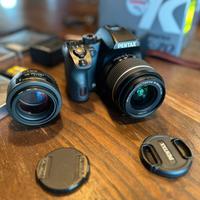 PENTAX K-70 + 50mm f/1.4 + 18-55 mm + accessori