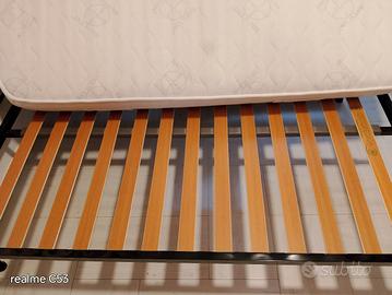 MATERASSO PIAZZA E MEZZO+ RETE ORTOPEDICA 