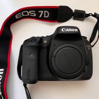 Canon Eos 7d + borsa professionale