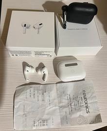 AIRPODS PRO con custodia e cover