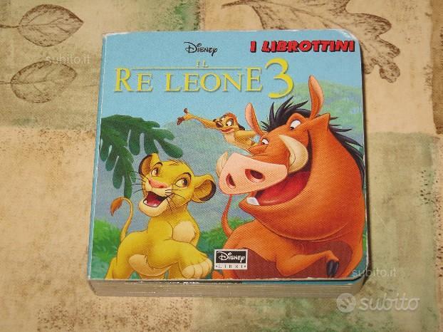 Libro walt disney librottini il re leone