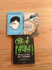 Lotto 3 libri da ragazzi