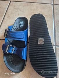 ciabatte unisex aperte blu taglia 41
