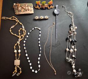 Lotto Bigiotteria vintage 8pz.