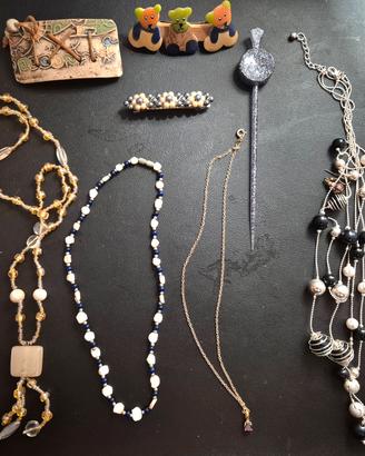 Lotto Bigiotteria vintage 8pz.