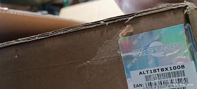 Woofer subwofer B&C Speakers 18TBX100 8 ohm 46cm