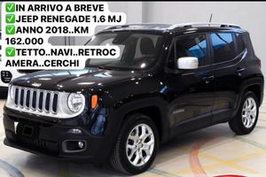 JEEP RENEGADE 1.6 MJ 120 CV. TETTO+NAVI+PELLE+RETR