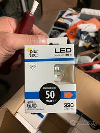 Faretto gu10 led 10 pezzi