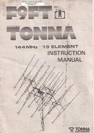 Zanca Telescopica o manuale per antenna Dir. Tonna