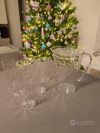 Tupperware Prisma Caraffa 2 LT + 6 Bicchieri 475ml