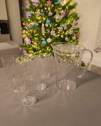 Tupperware Prisma Caraffa 2 LT + 6 Bicchieri 475ml
