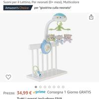 Proiettore luci e suoni bimbo