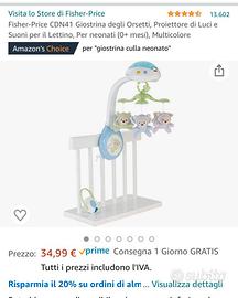 Proiettore luci e suoni bimbo