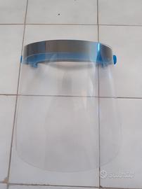 Visiera Protettiva Trasparente Plastica Regolabile