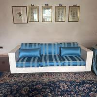 Coppia divani design Saratoga /Poltronova