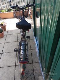 Bicicletta con cestino