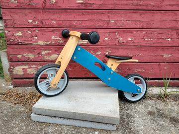 Balance bike in legno