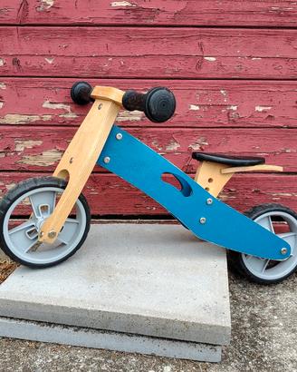 Balance bike in legno