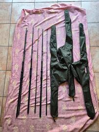 canne sonik xtractor 9ft 3 lbs + foderi carpfishig