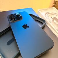 Smartphone iPhone 15 pro 256 titanio blu