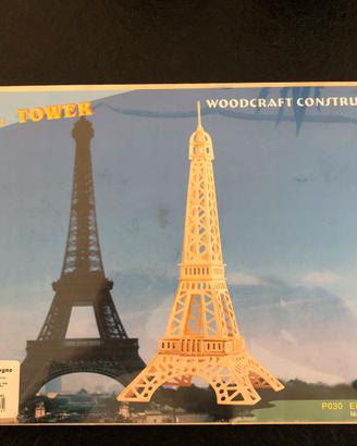 Puzzle in Legno 3D Torre Eiffel