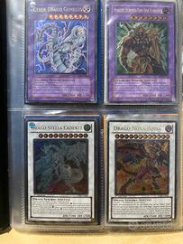 Lotto Yu-Gi-Oh! Vintage carte, tin e raccoglitori