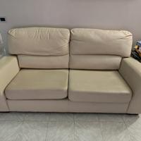 DIVANO ECOPELLE BEIGE