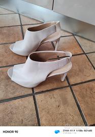 scarpe donna color champagne 
