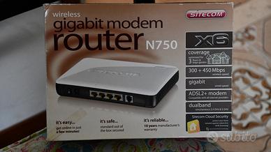 Modem ADSL SITECOM N750 X6