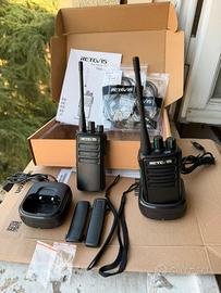 Walkie Talkie Retevis RB629 con auricolare NUOVI